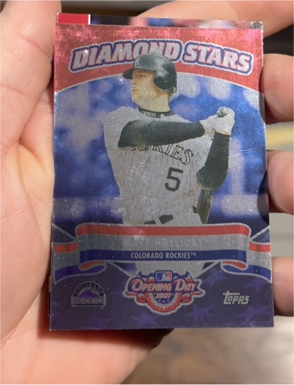 2007 Topps Opening Day Diamond Stars #DS6 Matt Holliday — front