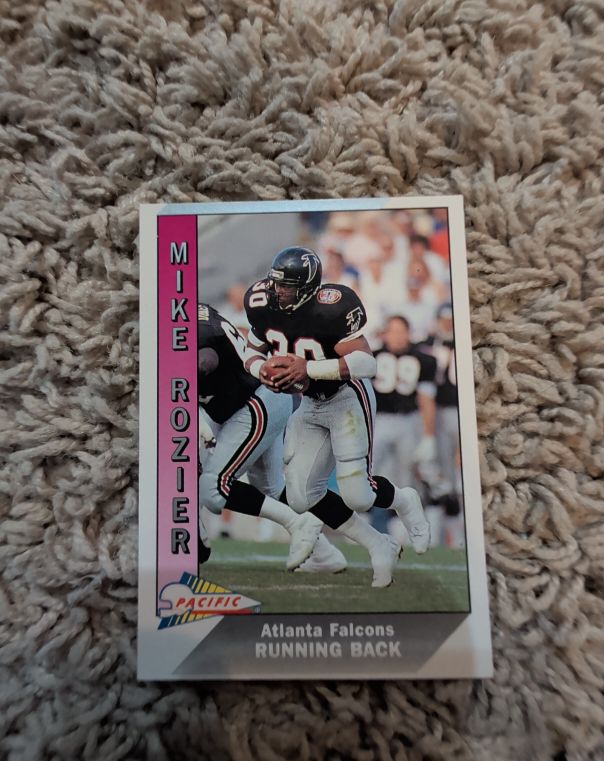 1991 Pacific #18 Mike Rozier — front