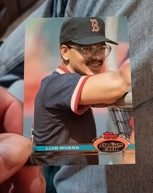 1991 Topps Stadium Club #55 Luis Rivera — front