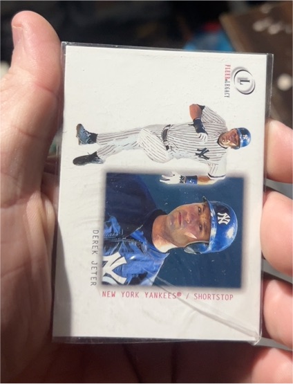 2001 Fleer Legacy #78 Derek Jeter — front