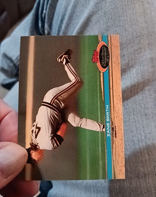 1991 Topps Stadium Club #260 Zane Smith — front