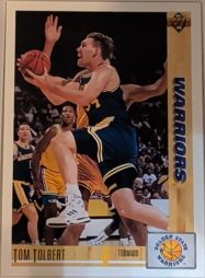 1991-92 Upper Deck #283 Tom Tolbert — front