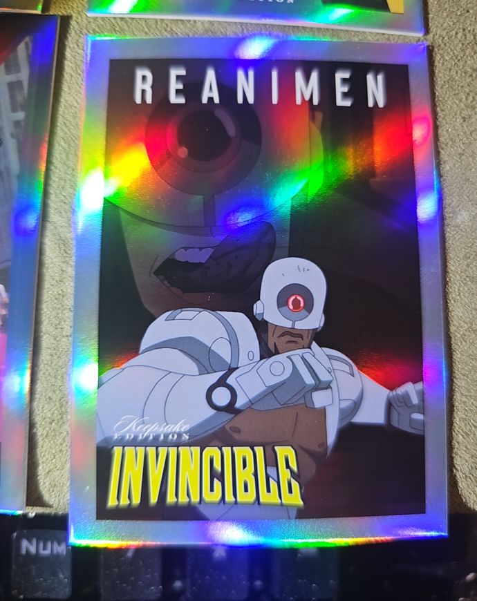 2025 Keepsake Invincible #198 Reanimen — front