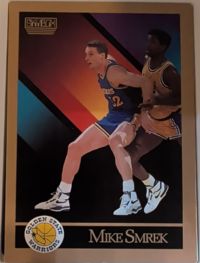 1990-91 SkyBox #101 Mike Smrek — front
