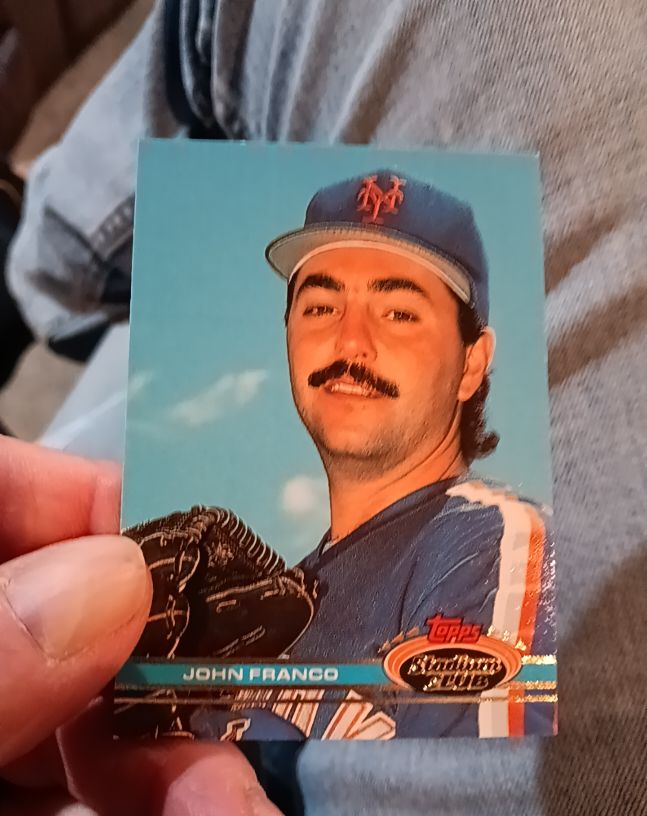 1991 Topps Stadium Club #22 John Franco — front