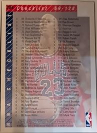 1992-93 Upper Deck #419 Michael Jordan Checklist — front