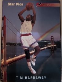 1991 Star Pics #10 Tim Hardaway — front
