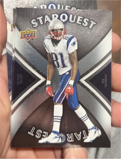 2008 Upper Deck StarQuest #SQ26 Randy Moss — front