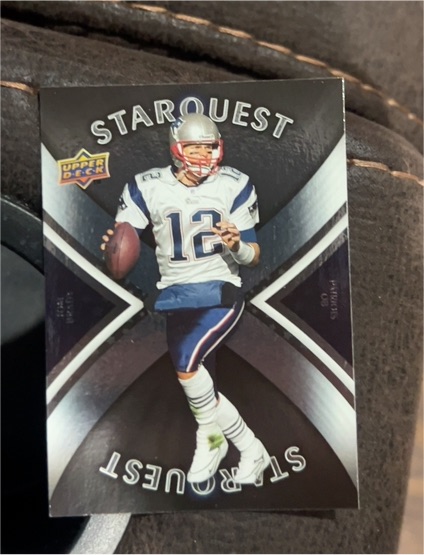 2008 Upper Deck First Edition Starquest #SQ29 Tom Brady — front