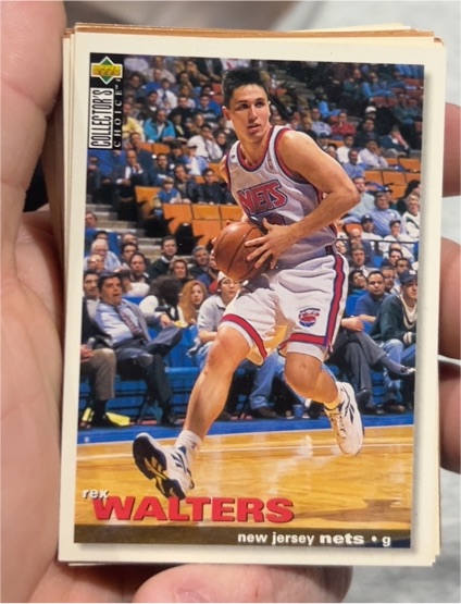 1995-96 Upper Deck Collector's Choice #99 Rex Walters — front
