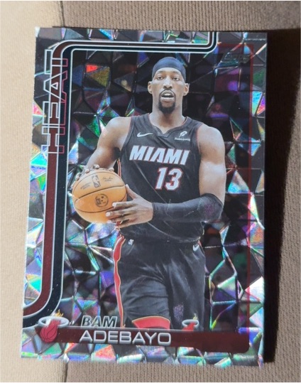 2025-26 Topps #75 Bam Adebayo — front