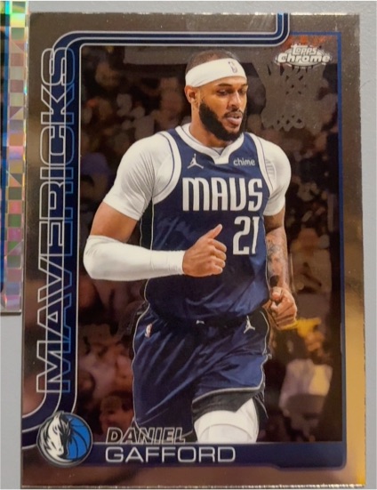 2025-26 Topps Chrome #78 Daniel Gafford — front