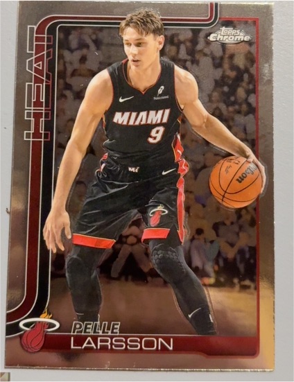 2025-26 Topps Chrome #189 Pelle Larsson — front