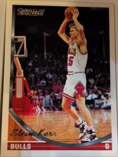 1993-94 Topps Gold #252 Steve Kerr — front