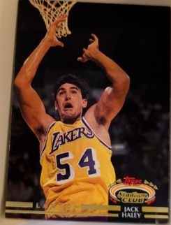 1992-93 Topps Stadium Club #153 Jack Haley — front