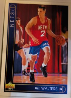 1993-94 Upper Deck #157 Rex Walters — front