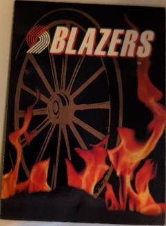 1995 SkyBox #412 Portland Trail Blazers Question Card — front
