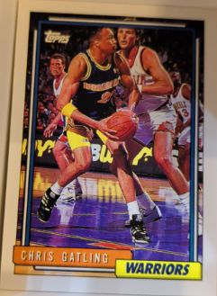 1992 Topps #96 Chris Gatling — front