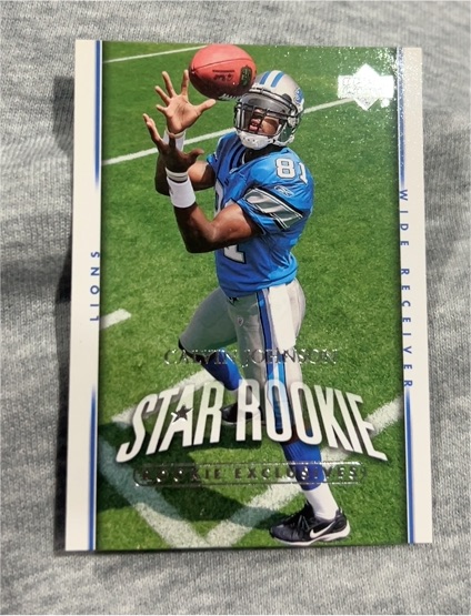 2007 Upper Deck #277 Calvin Johnson Star Rookie — front