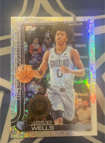 2025-26 Topps Basketball #183 Jaylen Wells — front