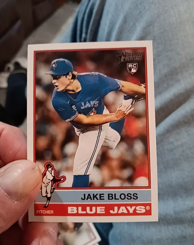 2025 Topps Heritage #147 Jake Bloss — front