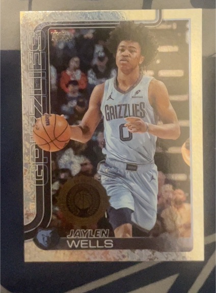 2025-26 Topps #183 Jaylen Wells — front