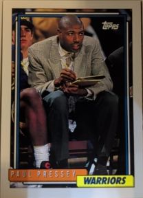 1992-93 Topps #256 Paul Pressey — front