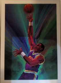 1990-91 Hoops #380 Karl Malone — front