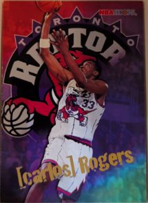1995-96 Hoops #345 Carlos Rogers — front