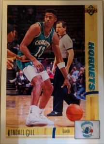 1991-92 Upper Deck #321 Kendall Gill — front