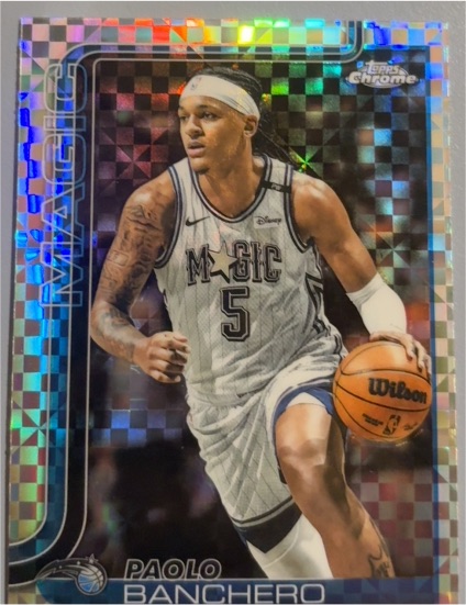 2025-26 Topps Chrome #140 Paolo Banchero — front