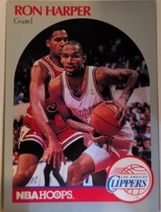 1990-91 Hoops #146 Ron Harper — front