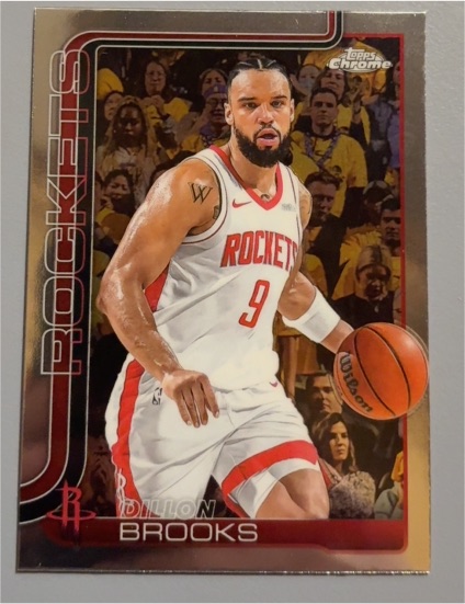 2025-26 Topps Chrome #70 Dillon Brooks — front