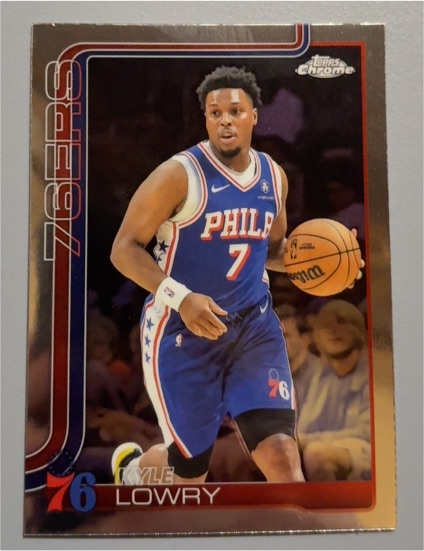 2025-26 Topps Chrome #152 Kyle Lowry — front
