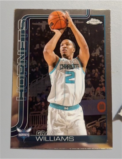 2025-26 Topps Chrome #65 Grant Williams — front