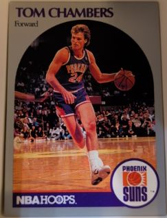 1990-91 Hoops #234A Tom Chambers — front