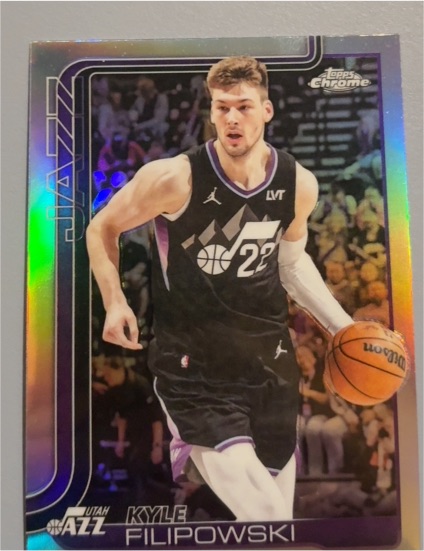 2025-26 Topps Chrome #213 Kyle Filipowski — front