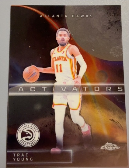 2025-26 Topps Chrome #AC-5 Trae Young Activators — front
