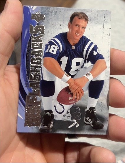 2007 Upper Deck Rookie Photo Shoot Flashbacks #RPS-20 Peyton Manning — front