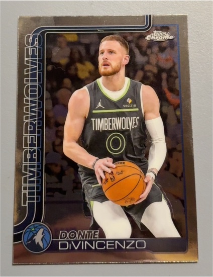 2025-26 Topps Chrome #145 Donte DiVincenzo — front