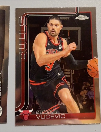 2025-26 Topps Chrome #24 Nikola Vučević — front