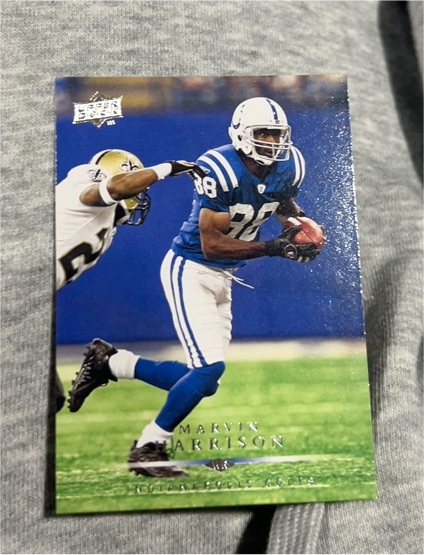 2008 Upper Deck Football #81 Marvin Harrison — front