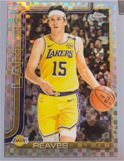 2025-26 Topps Chrome #126 Austin Reaves — front