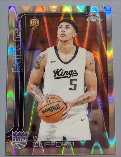 2025-26 Topps Chrome #274 Nique Clifford — front
