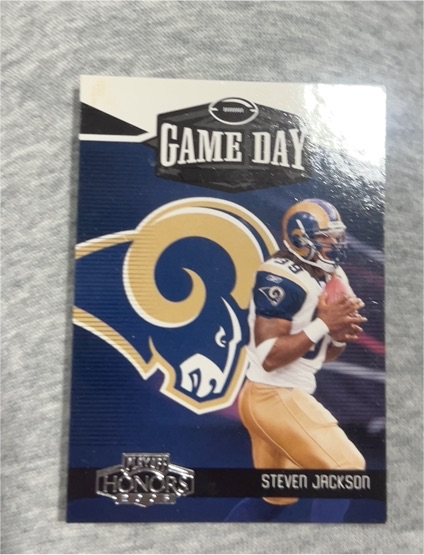 2005 Playoff Honors Game Day #GD-17 Steven Jackson — front