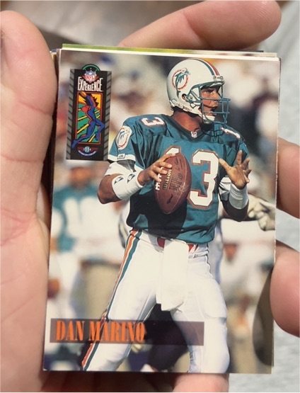 1994 Classic NFL Experience #55 Dan Marino — front