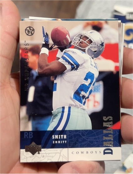 2003 Upper Deck UD SuperStars #73 Emmitt Smith — front