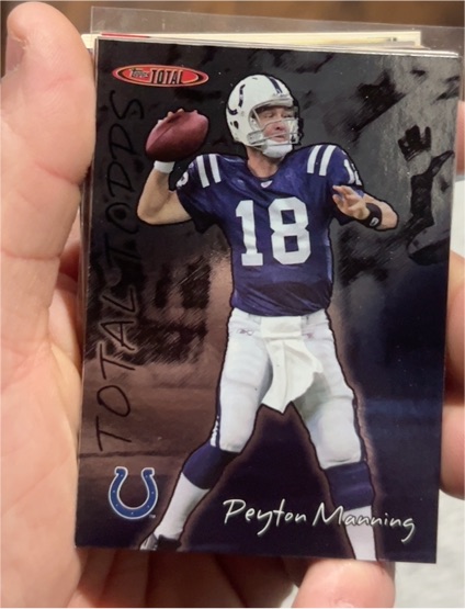 2007 Topps Total #TT1 Peyton Manning — front