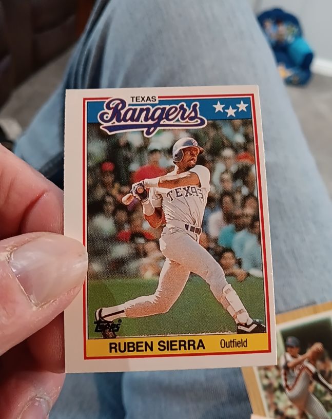 1988 Topps #71 Ruben Sierra — front