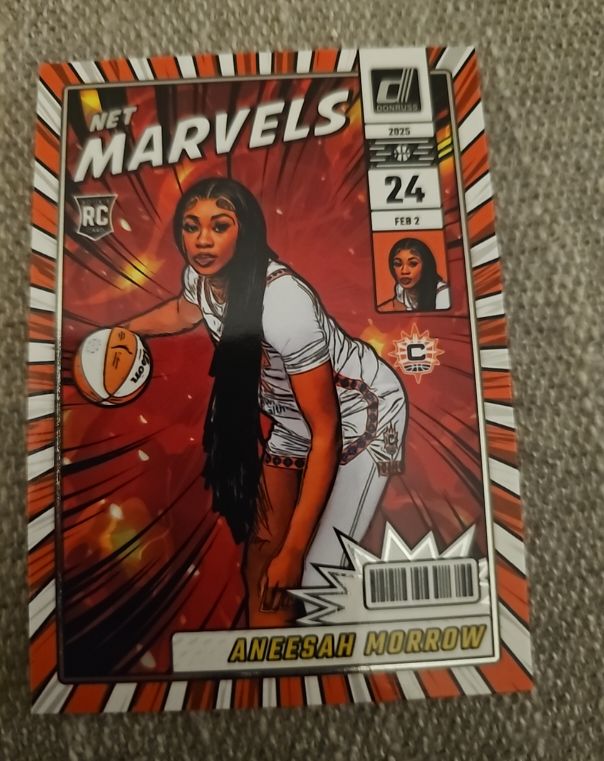 2025 Panini Donruss WNBA #25 Aneesah Morrow Net Marvels — front